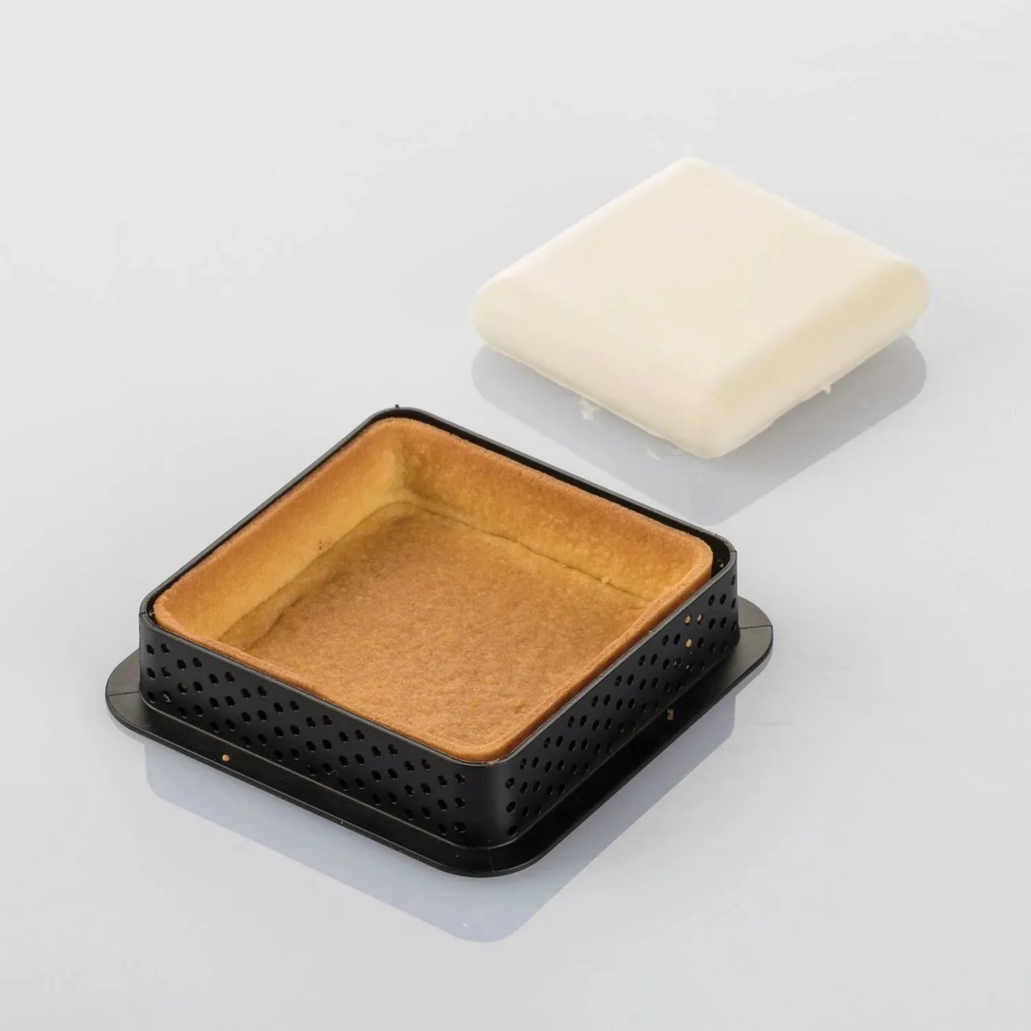 SILIKOMART | KIT TARTE RING SQUARE DA 80X80 MM