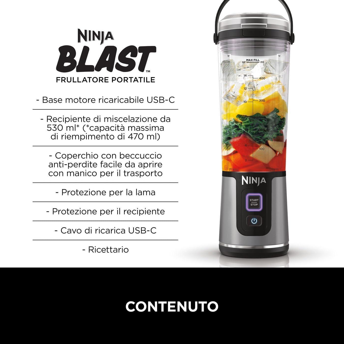 NINJA | NINJA BLAST FRULLATORE PORTATILE
