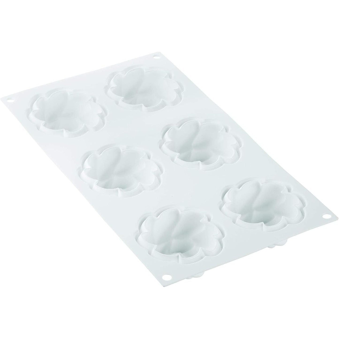 SILIKOMART | KIT RING ROUND FLEUR 8 CM
