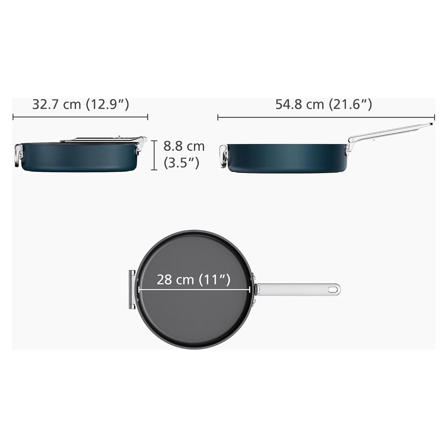 JOSEPH JOSEPH | PADELLA SPACE 28 CM