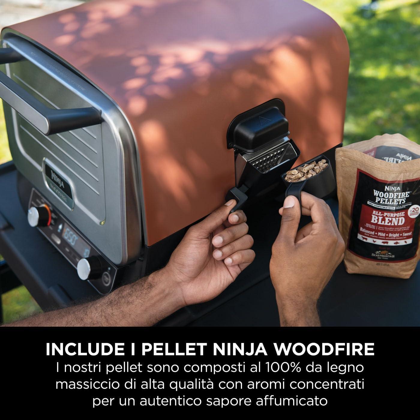 NINJA | FORNO ELETTRICO DA ESTERNO WOODFIRE OO101EU