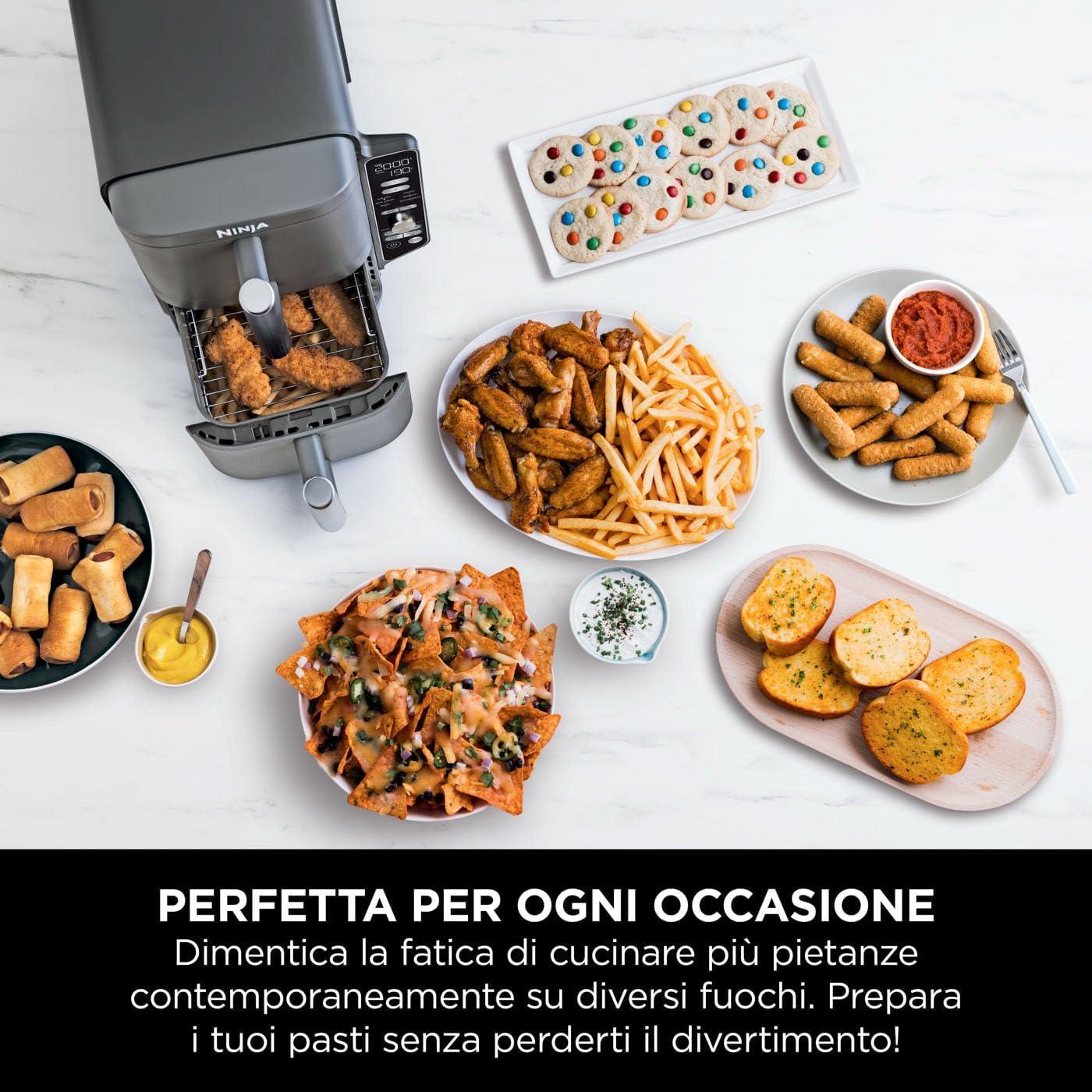 NINJA | FRIGGITRICE AD ARIA DOUBLE STACK XL DA 9.5 LT SL400EU