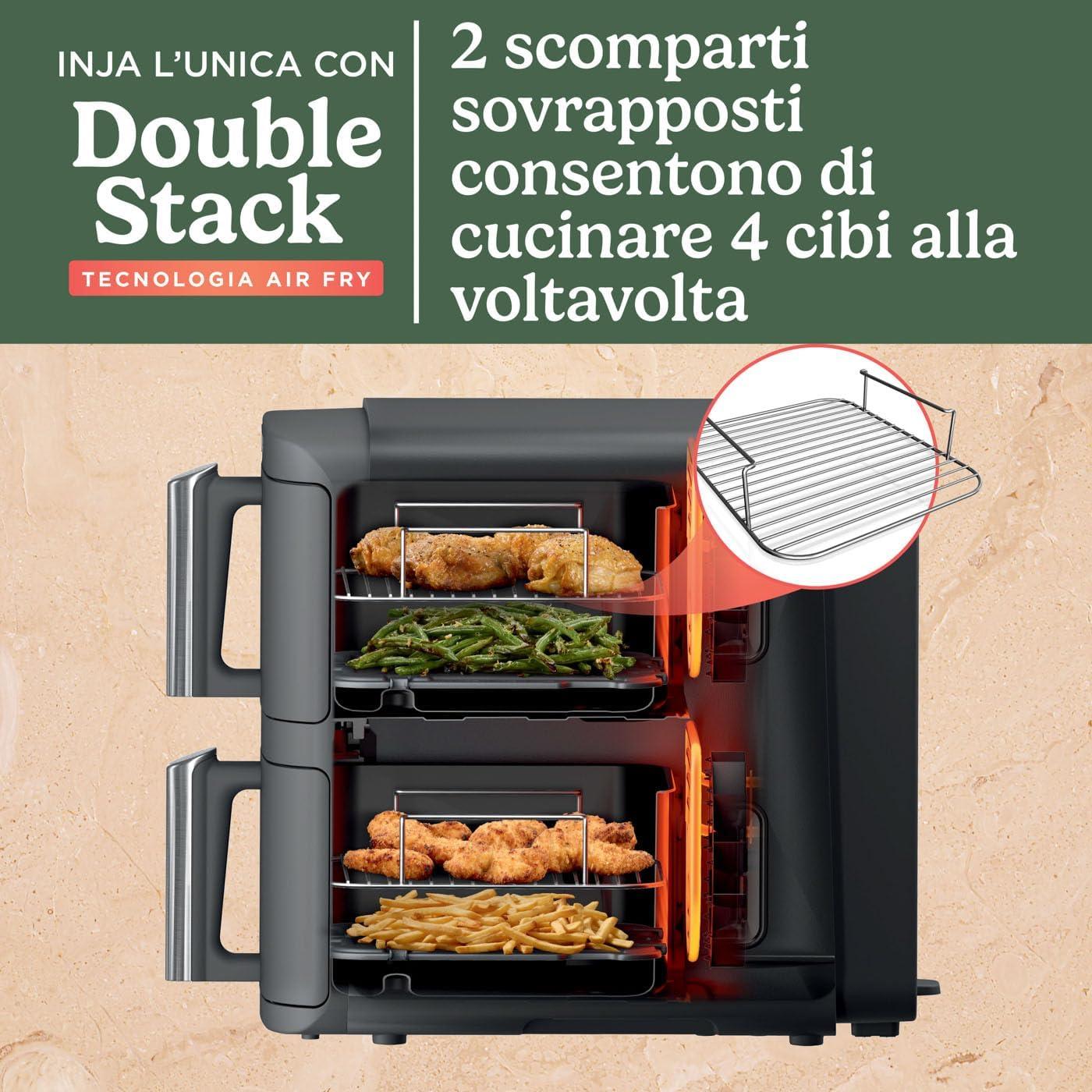 NINJA | FRIGGITRICE AD ARIA DOUBLE STACK XL DA 9.5 LT SL400EU