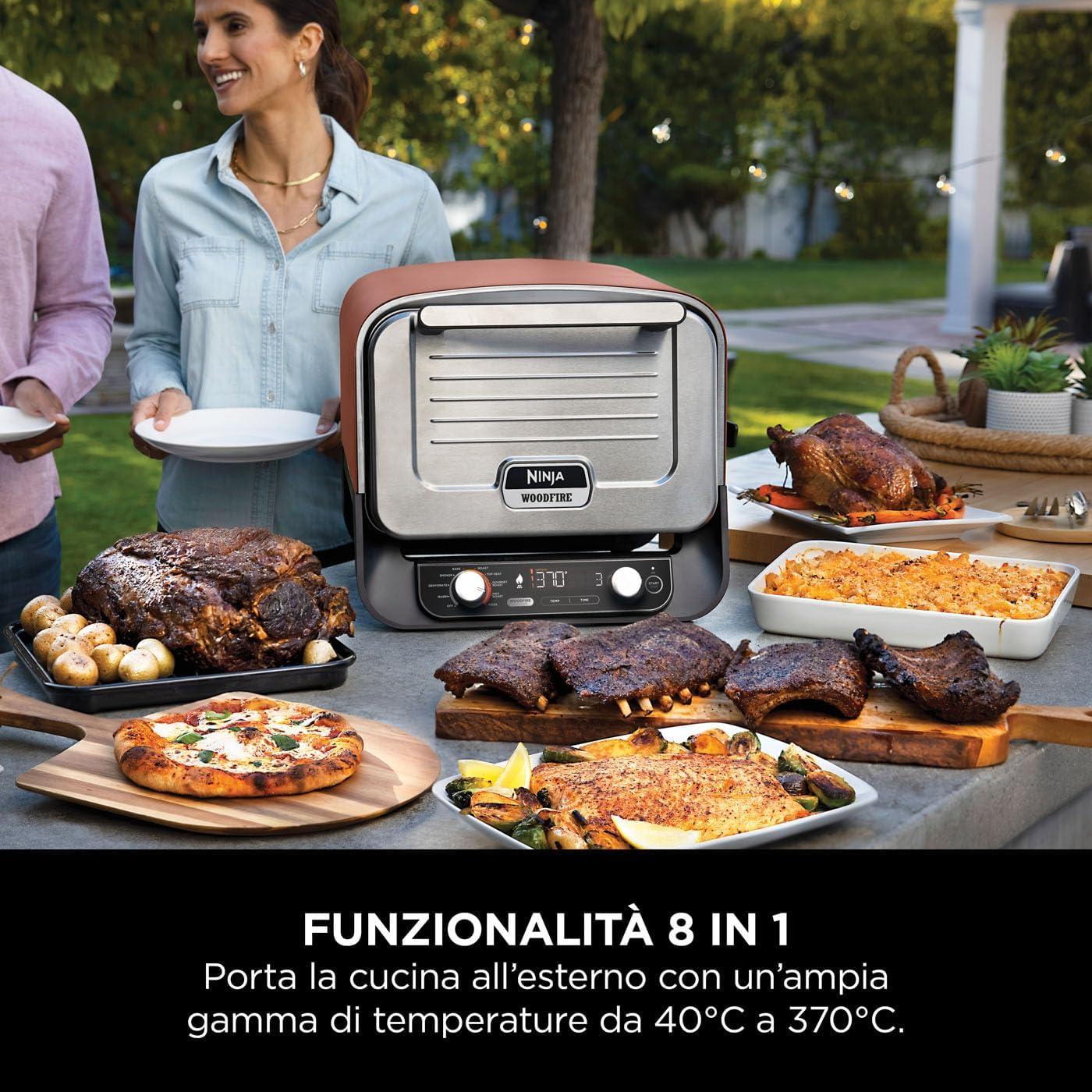 NINJA | FORNO ELETTRICO DA ESTERNO WOODFIRE OO101EU