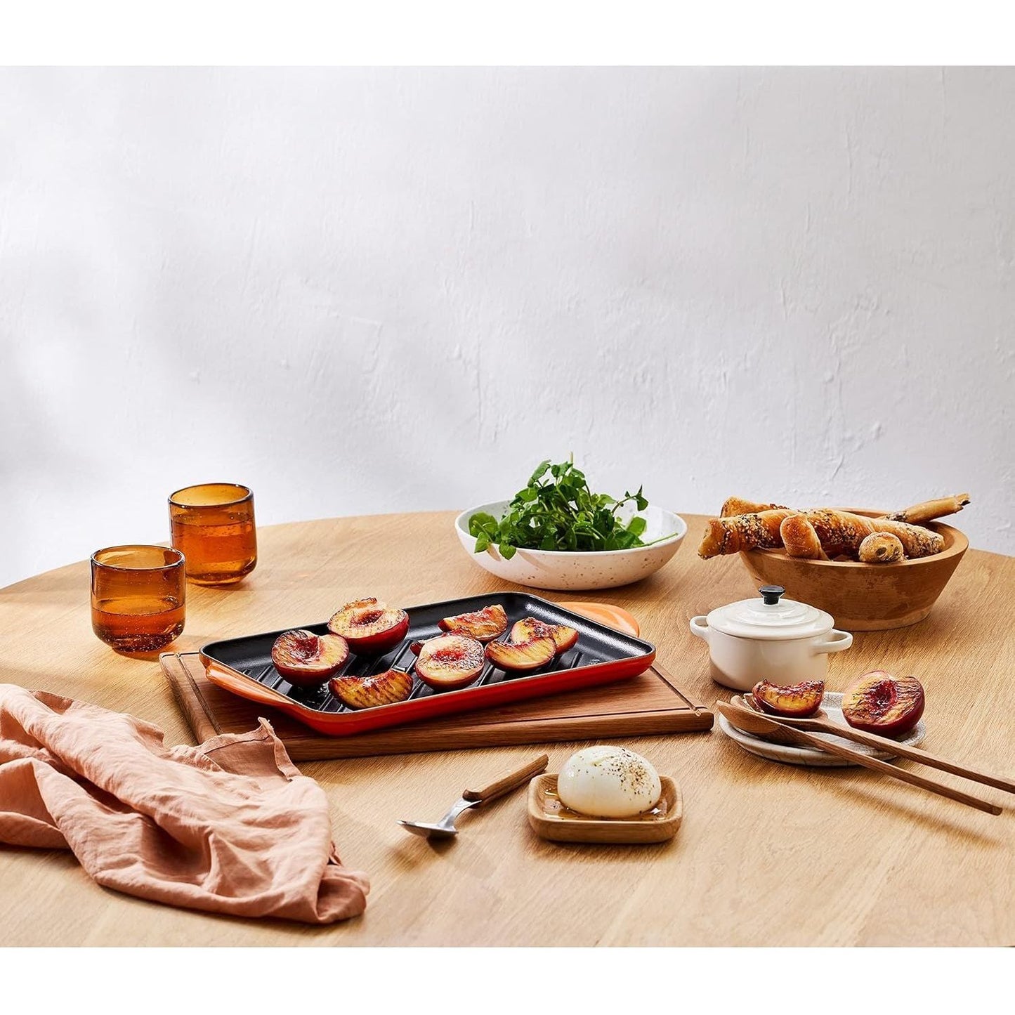 LE CREUSET | GRILL RETTANGOLARE TRADITIONAL 32X22 IN GHISA VETRIFICATA