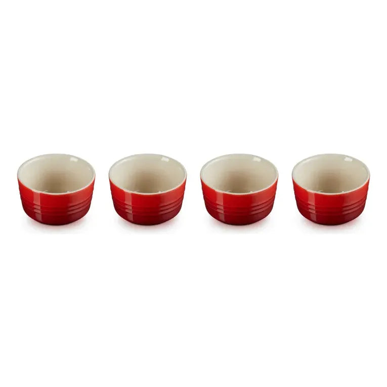 LE CREUSET | SET 4 MINI RAMEQUIN 8 CM IN GRES VETRIFICATO