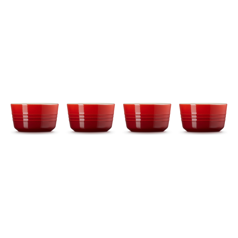LE CREUSET | SET 4 MINI RAMEQUIN 8 CM IN GRES VETRIFICATO