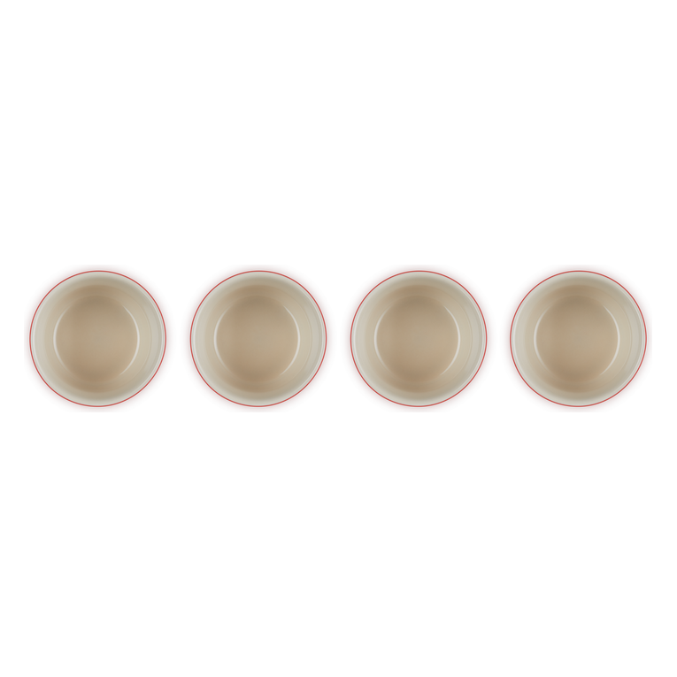 LE CREUSET | SET 4 MINI RAMEQUIN 8 CM IN GRES VETRIFICATO