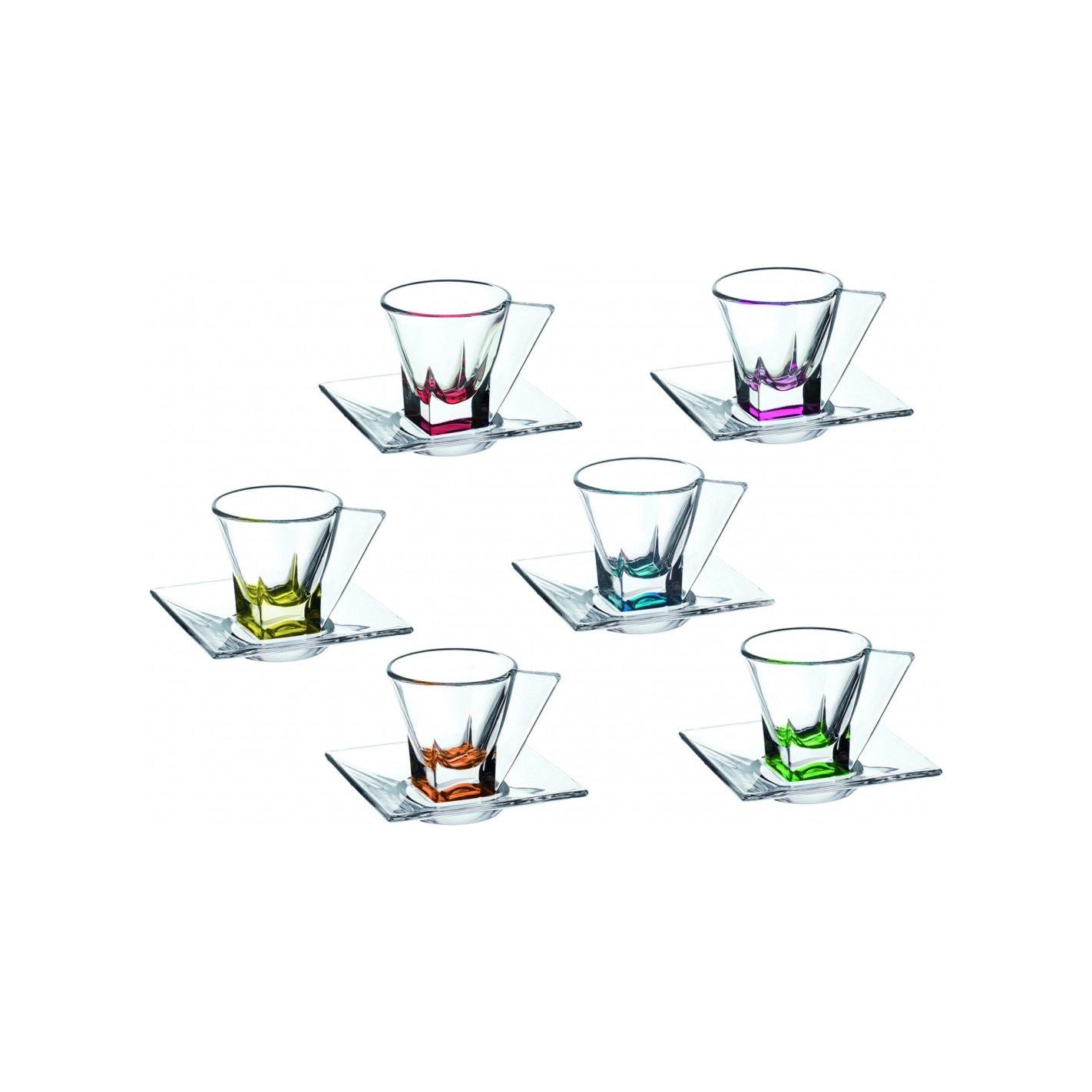 RCR | SET 6 TAZZINE FUSION COLORATE