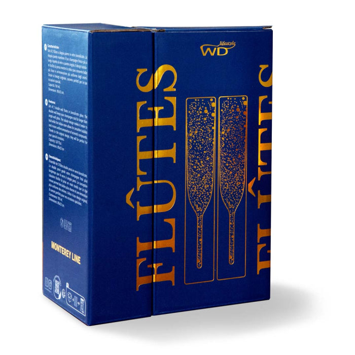 WD | SET 2 FLUTE DOPPIA PARETE