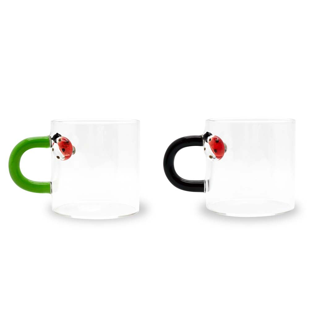 WD | SET 2 TAZZINE IN VETRO