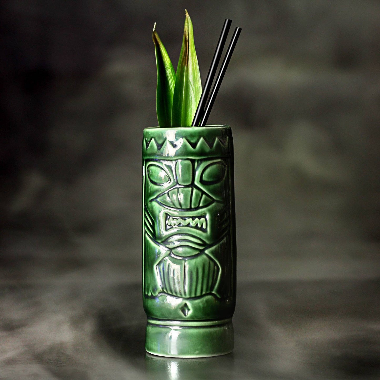 TIKI | HAWAIIAN TIKI MUG 300 ML VERDE
