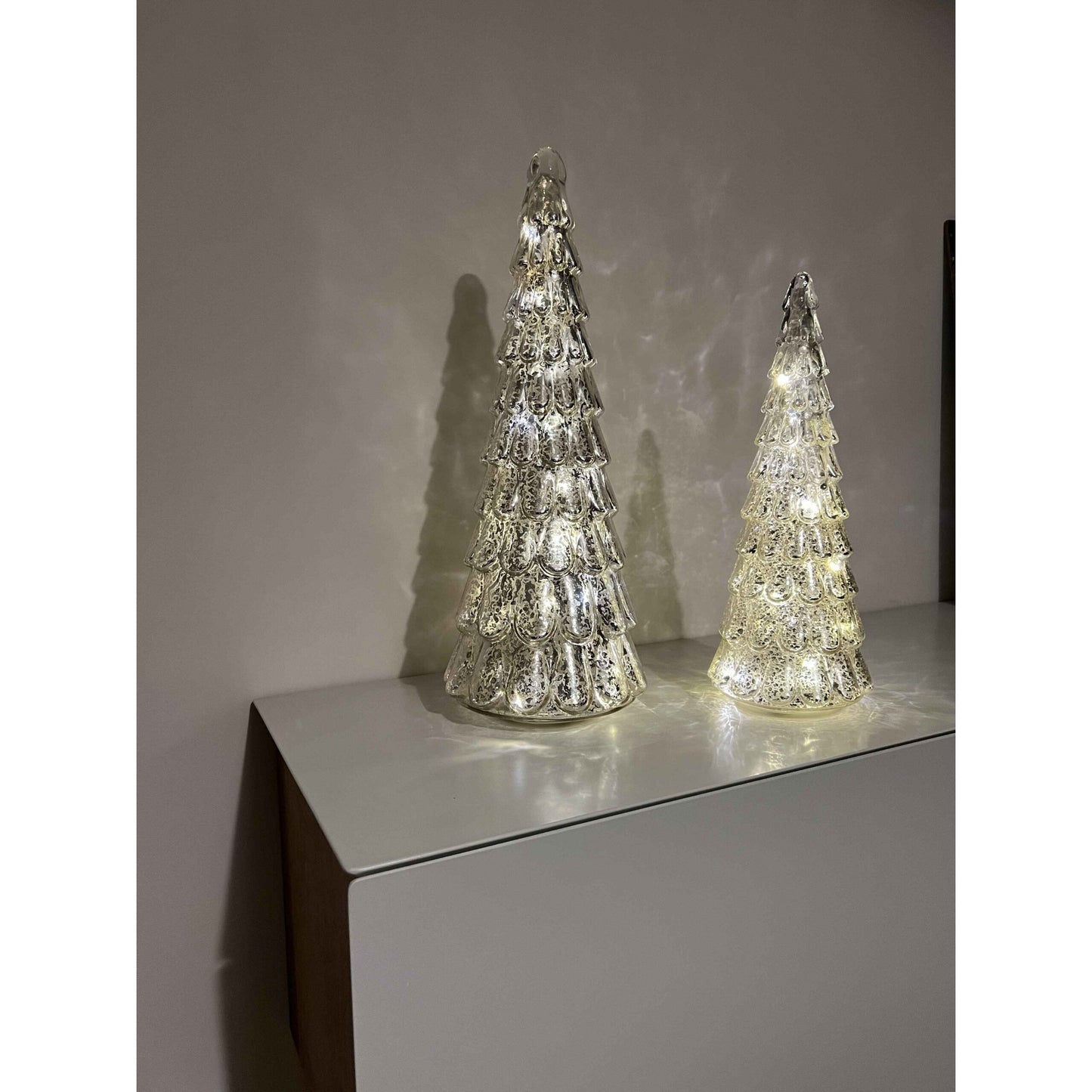 FADE | ALBERO 'SPARK' SILVER 42 CM LUCI LED