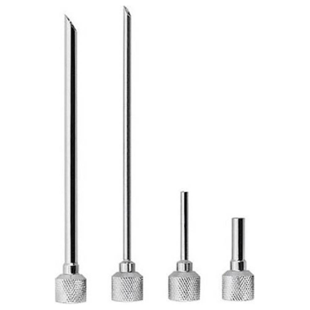 ISI | SET 4 INIETTORI ASSORTITI PER SIFONI IN ACCIAIO INOX