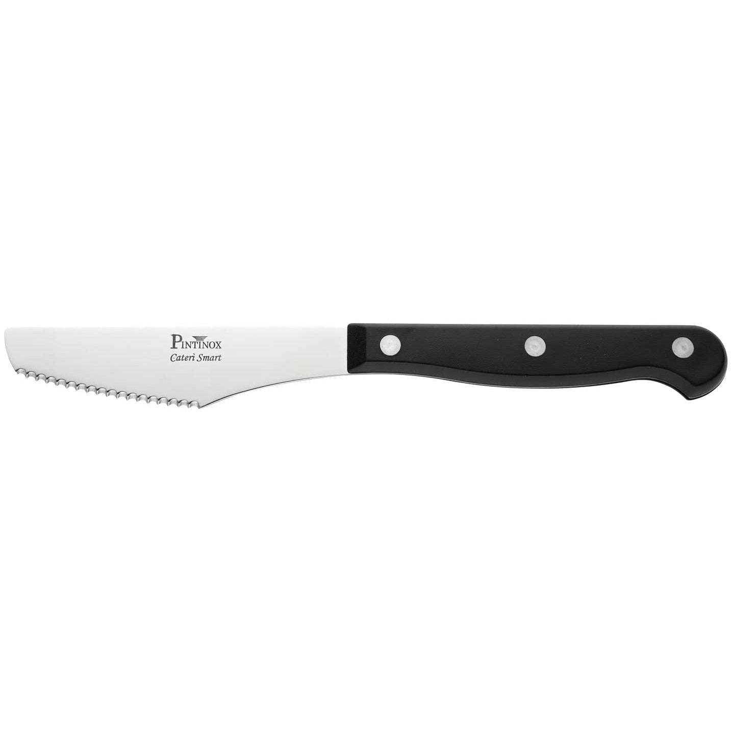 PINTINOX | SET 6 COLTELLI PIZZA CATERI' IN ACCIAIO INOX CON MANICO IN ABS