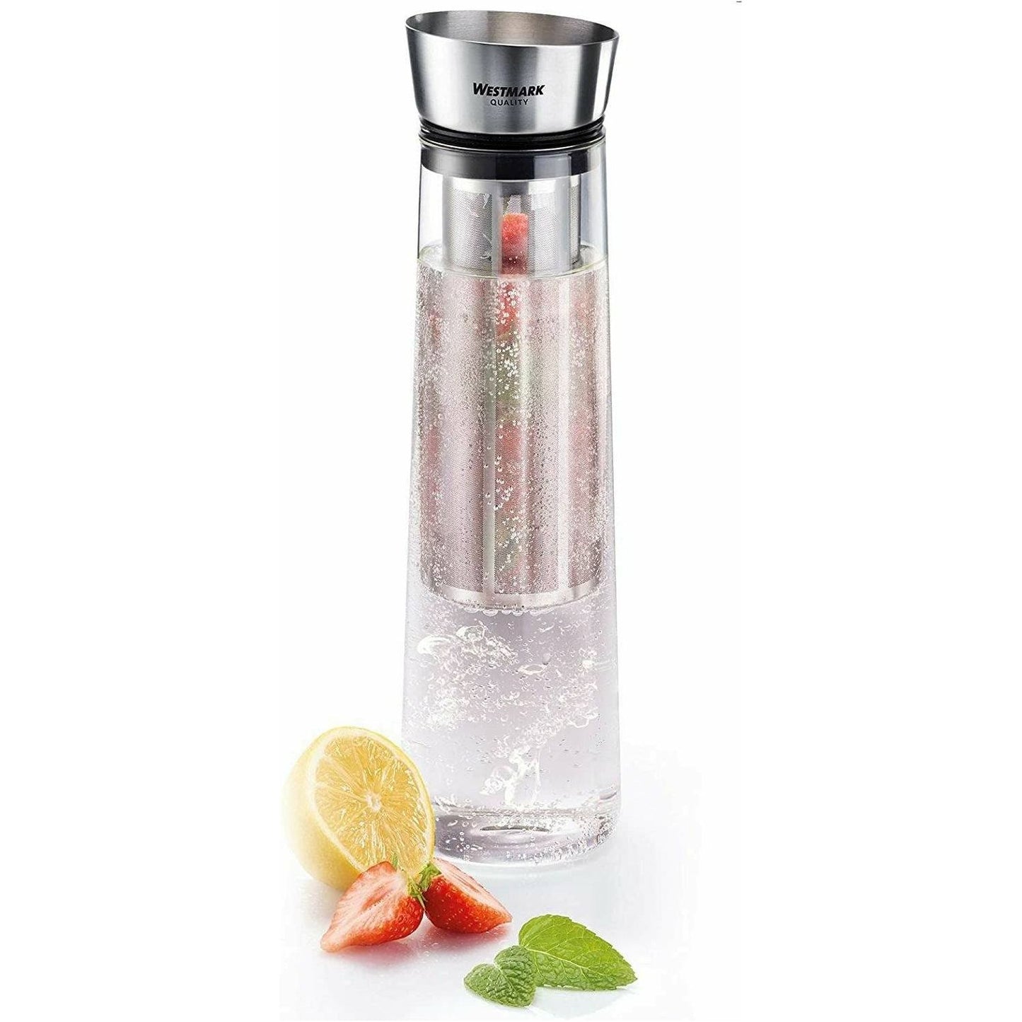 WESTMARK | CARAFFA CON INFUSORE E COPERCHIO VETRO BOROSILICATO 1 LT