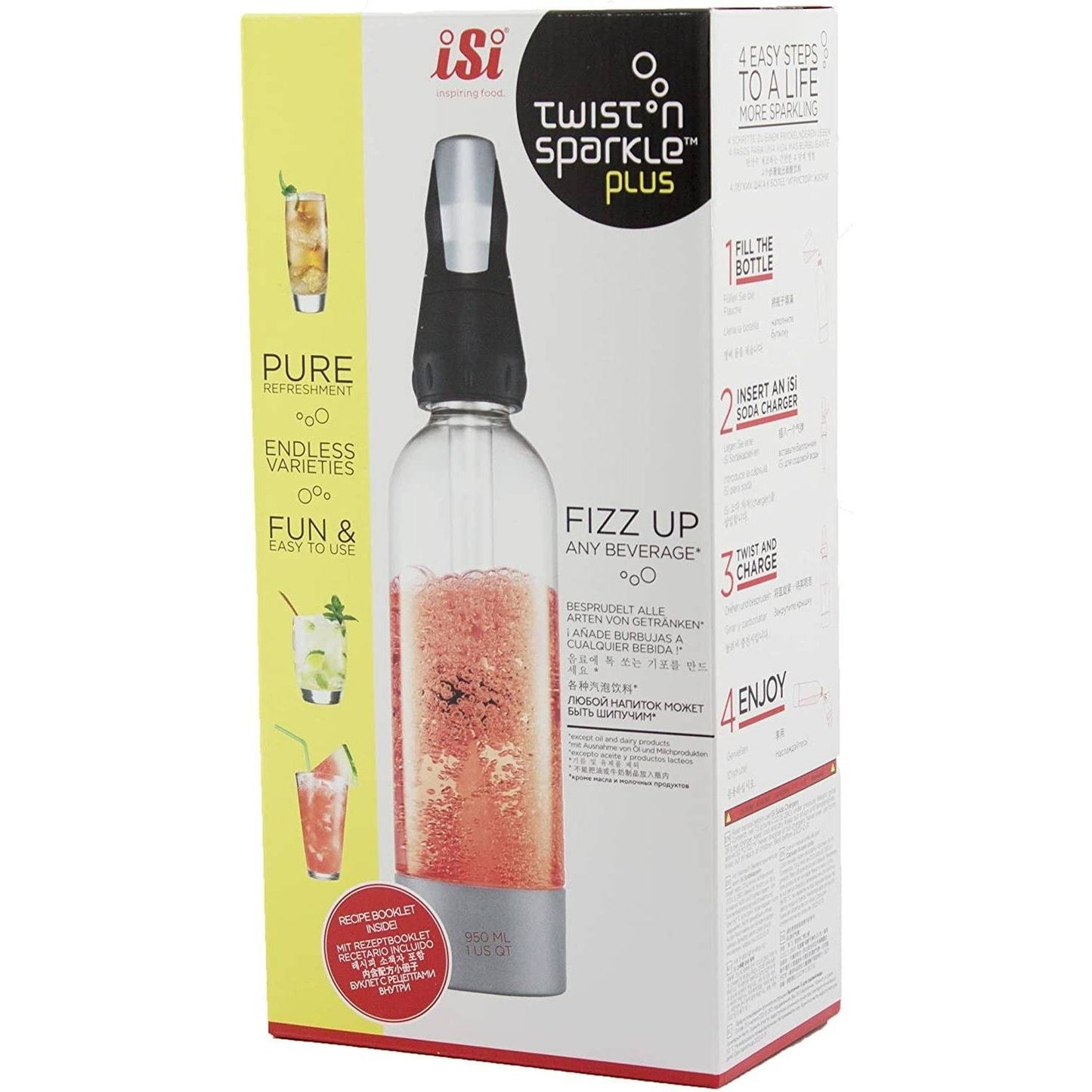 ISI | TWIST'N SPARKLE PLUS 950 ML