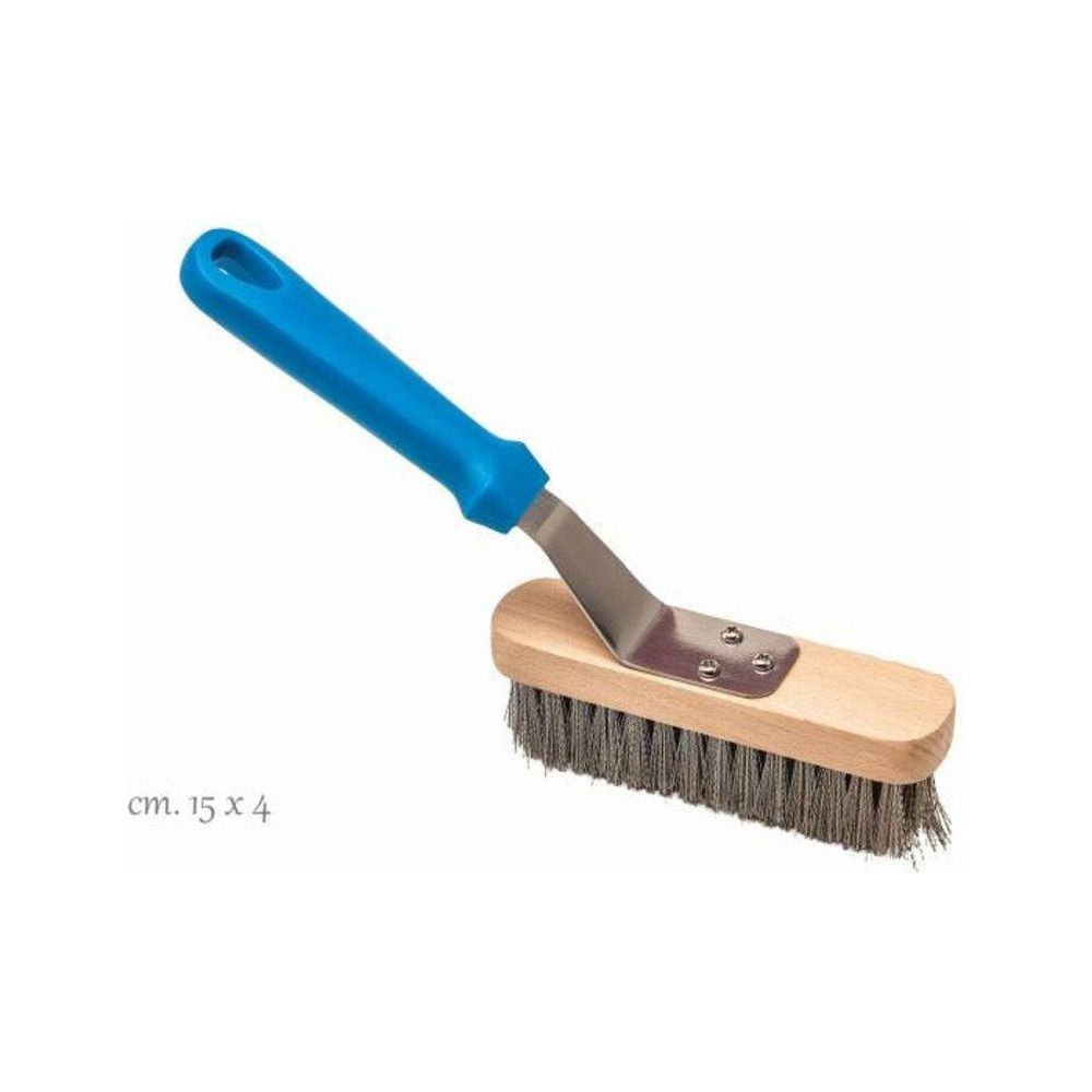 GIMETAL | SPAZZOLA PER GRIGLIA ACCIAIO 15X4X5