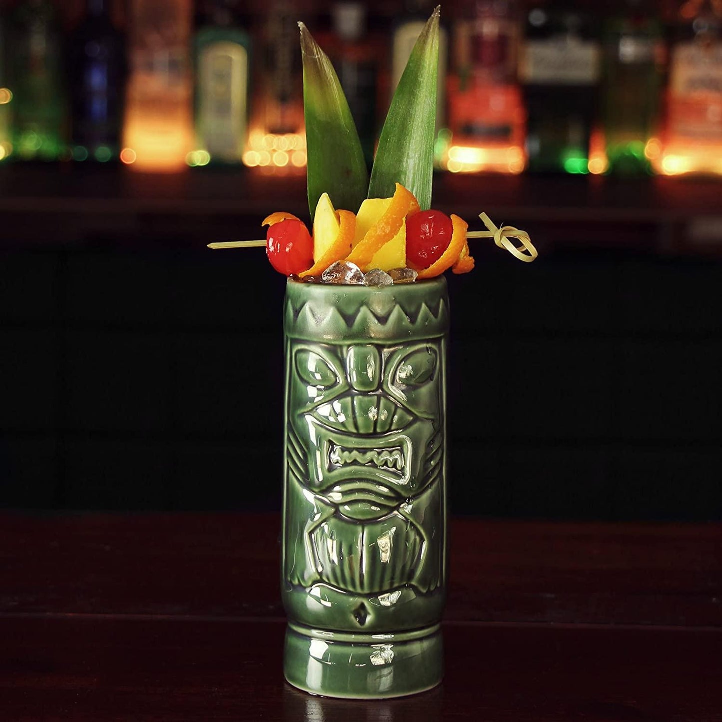 TIKI | HAWAIIAN TIKI MUG 300 ML VERDE