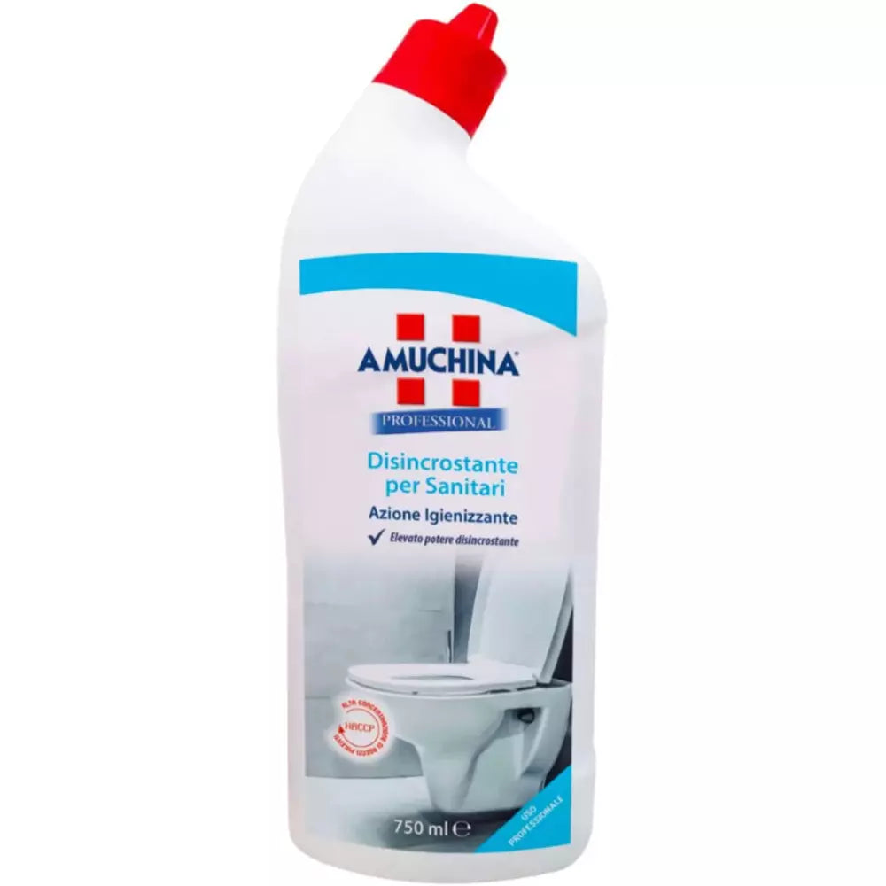 AMUCHINA PROFESSIONAL | DISINCROSTANTE IGIENIZZANTE BAGNO WC 750 ML