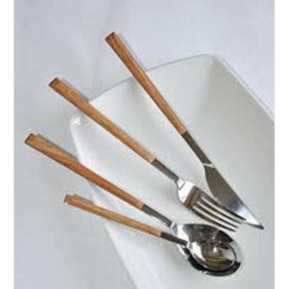 PINTINOX | SERVIZIO POSATE SUSHI KING TEAK 24 PZ