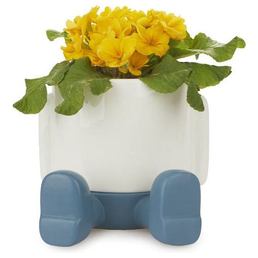 BALVI | VASO DA FIORI IN CERAMICA MR SITTY GOLD EDITION