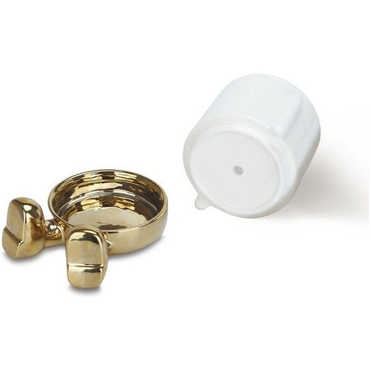 BALVI | VASO DA FIORI IN CERAMICA MR SITTY GOLD EDITION