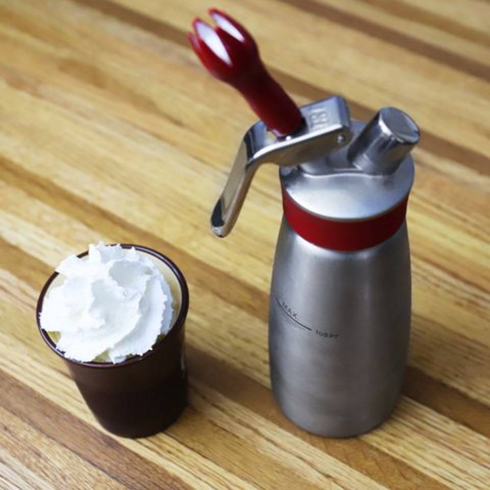 ISI | SIFONE GOURMET WHIP PLUS ACCIAIO INOX