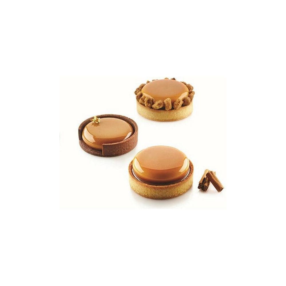 SILIKOMART | KIT TARTE RING ROUND Ø80 MM