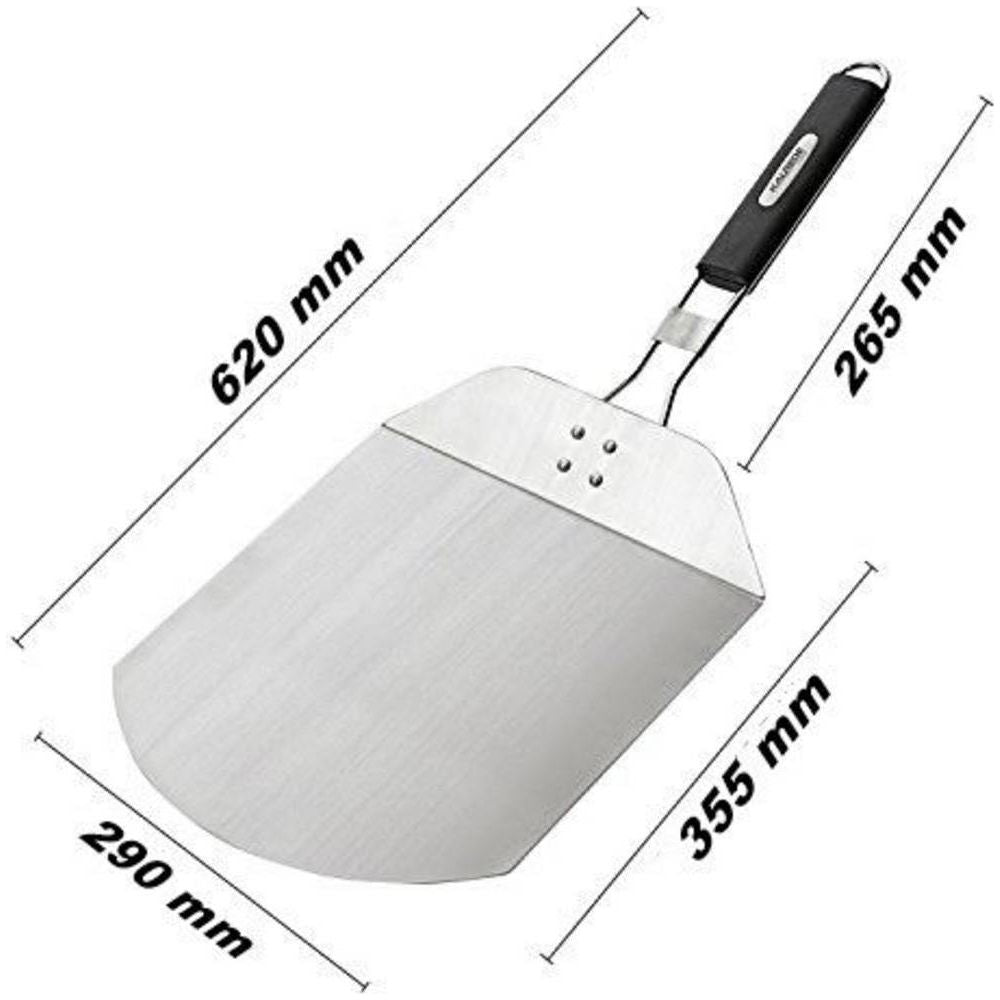 KUCHENPROFI | PALA PIZZA PIEGHEVOLE IN ACCIAO INOX