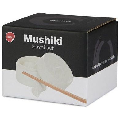 BALVI | SET SUSHI MUSHIKI BIANCO CERAMICA