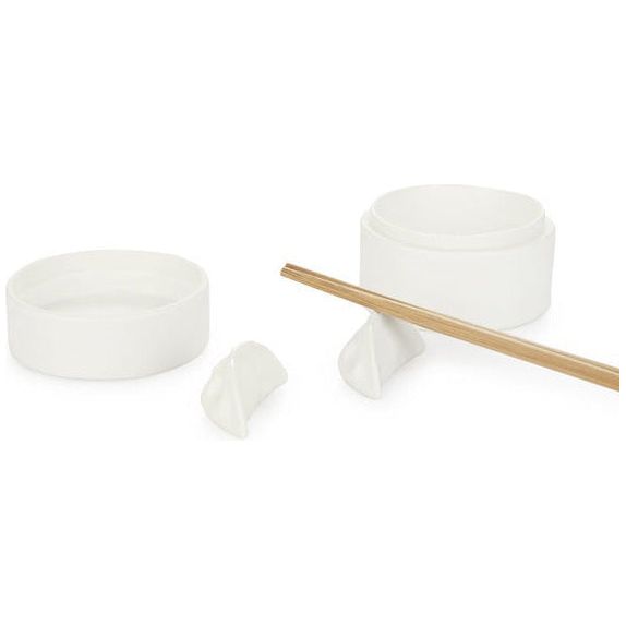 BALVI | SET SUSHI MUSHIKI BIANCO CERAMICA