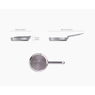Padella Joseph Joseph Acciaio Inox 20 cm Induzione