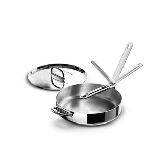 JOSEPH JOSEPH | PADELLA SPACE ACCIAIO INOX 28 CM