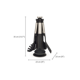 Set 5 Utensili Elevate™ Joseph Joseph con Supporto