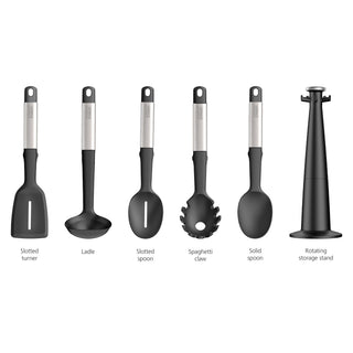 Set 5 Utensili Elevate™ Joseph Joseph con Supporto