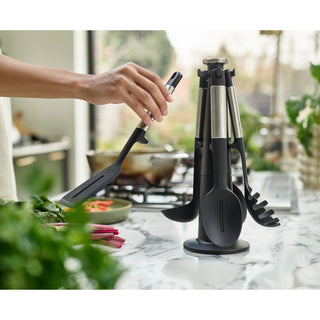 Set 5 Utensili Elevate™ Joseph Joseph con Supporto