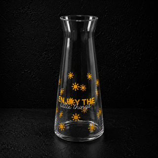 Caraffa in vetro 1 lt Enjoy the little thing