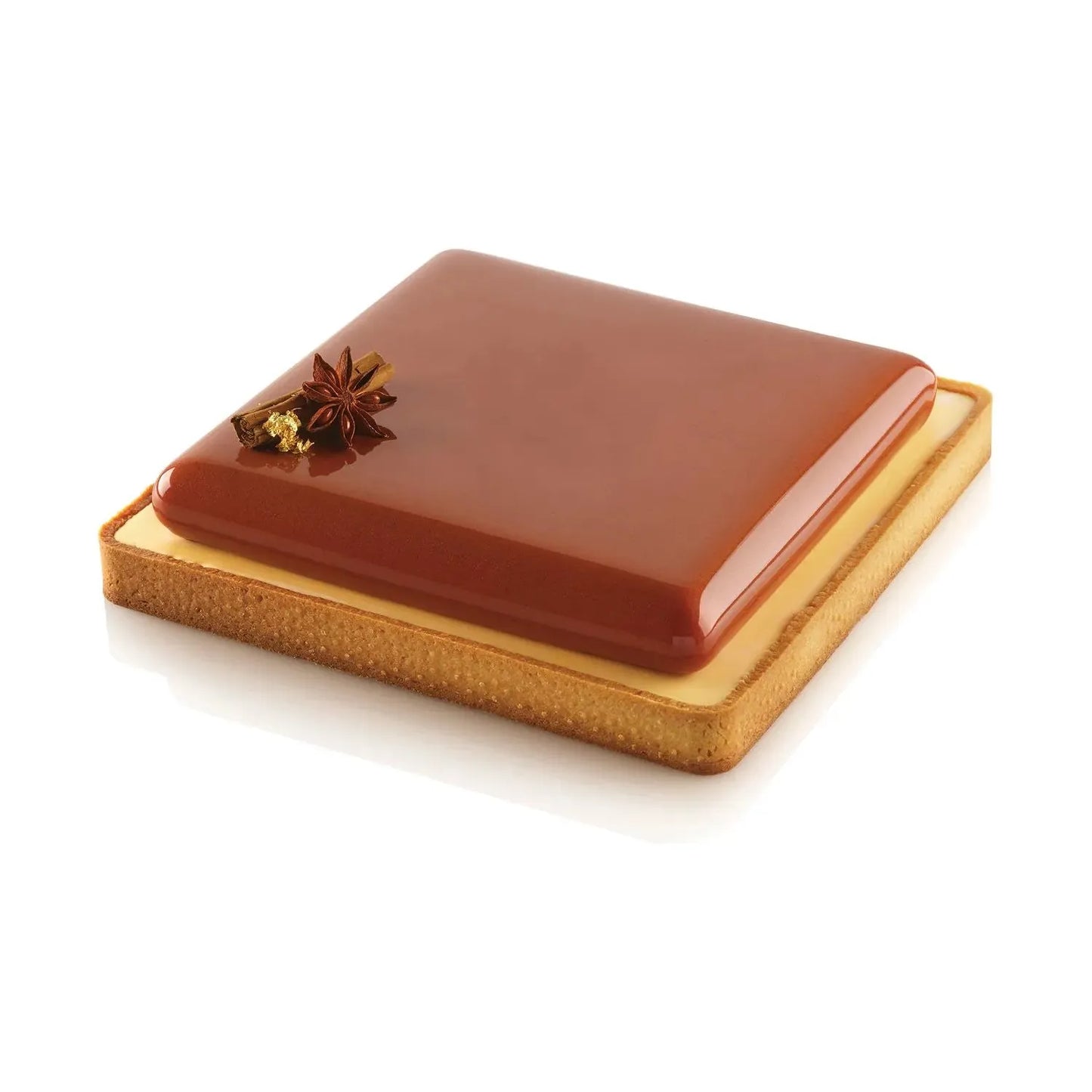 SILIKOMART | KIT TARTE RING SQUARE 200X200 MM