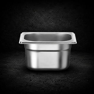 Contenitori Gastronorm HENDI Budget Line in Acciaio Inox - 1/6 H 10