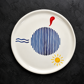 Ceramic Pizza Plate 400GON 33 cm