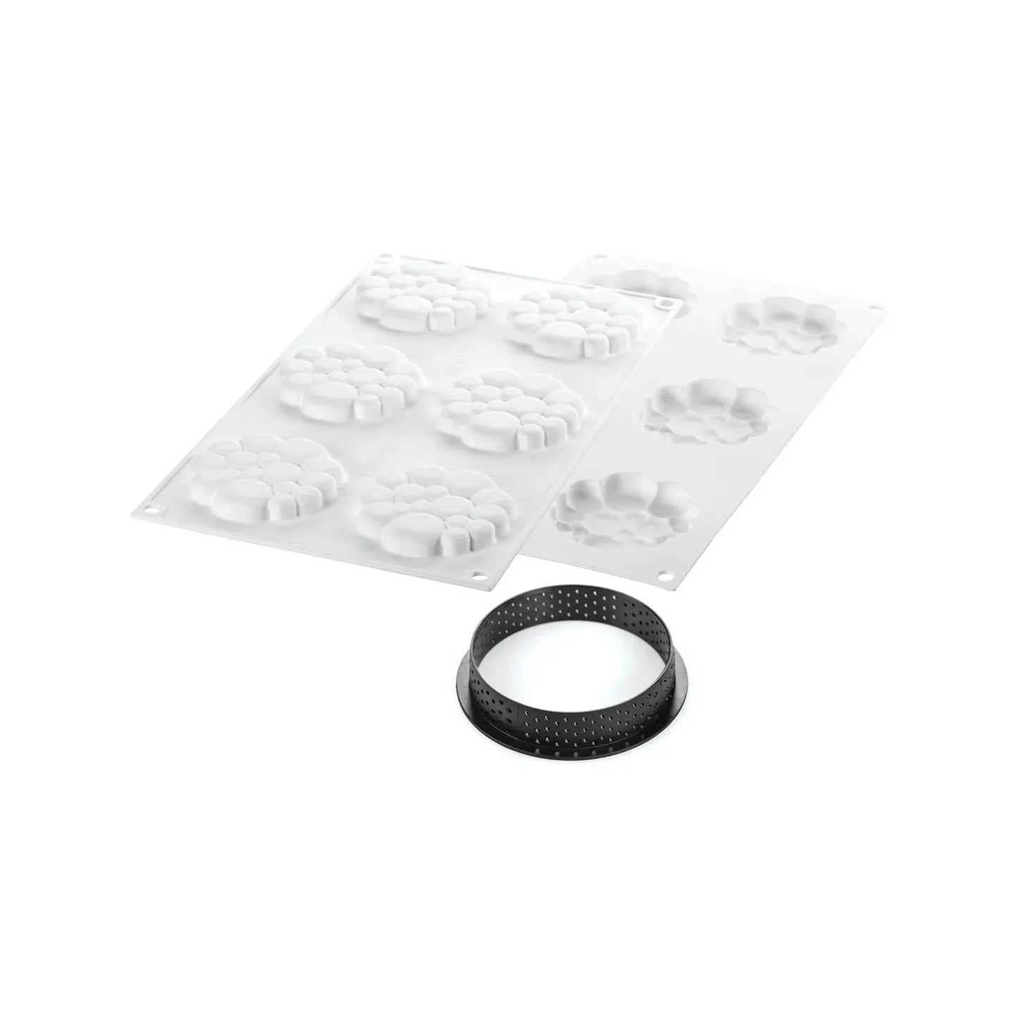SILIKOMART | KIT TARTE RING PARADIS Ø 80 MM