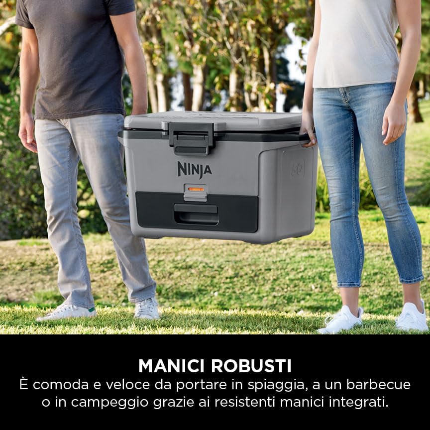 NINJA | GHIACCIAIA RIGIDA FROSTVAULT 47 LT - GRIGIO ARDESIA
