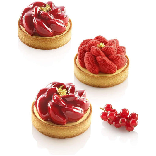 SILIKOMART | KIT RING ROUND FLEUR 8 CM