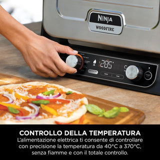 Ninja Woodfire OO101EU Four Électrique 370°C