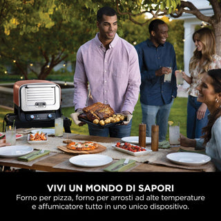 Ninja Woodfire OO101EU Four Électrique 370°C