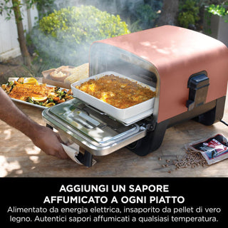 Ninja Woodfire OO101EU Four Électrique 370°C