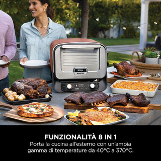 Ninja Woodfire OO101EU Four Électrique 370°C