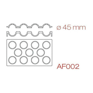Stampo Sfera Pavoni AF002 Silicone 4,5 cm