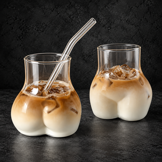 Vaso para cócteles en vidrio borosilicato Paderno Buttock Glass 45 cl